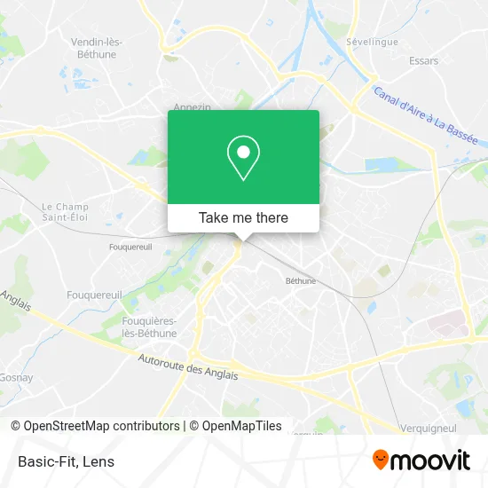Basic-Fit map