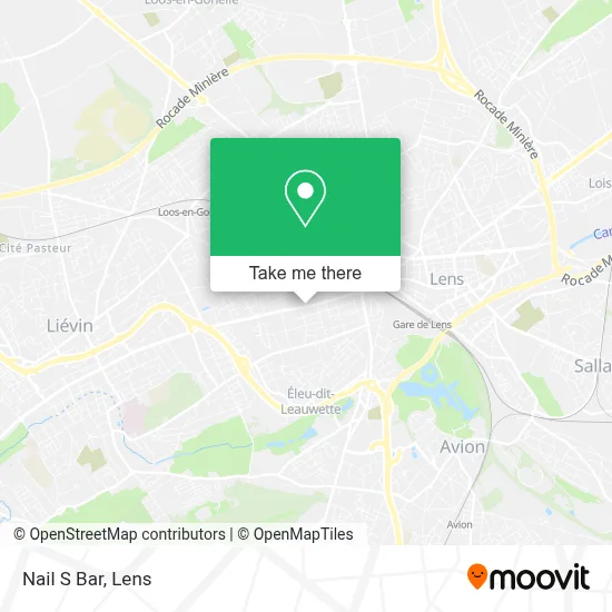 Nail S Bar map
