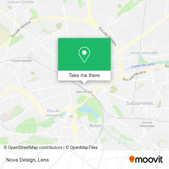 Nova Design map