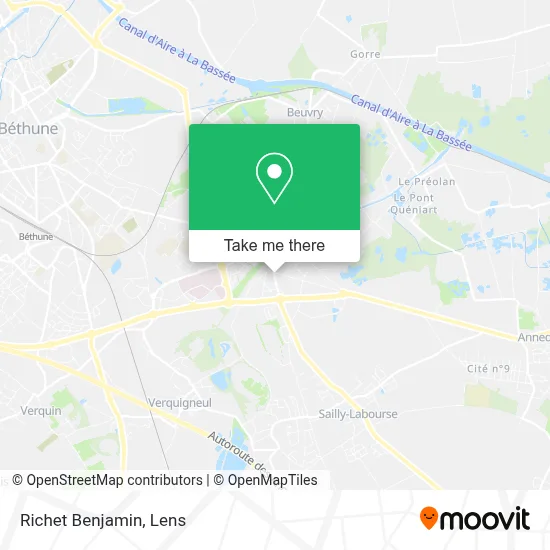 Richet Benjamin map