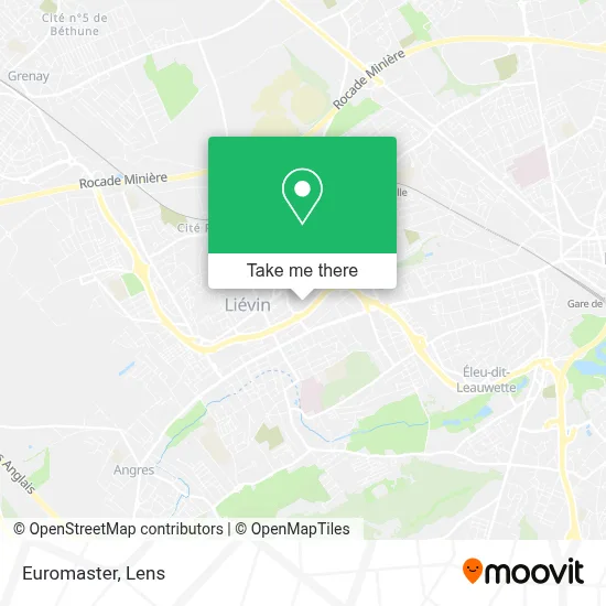 Euromaster map
