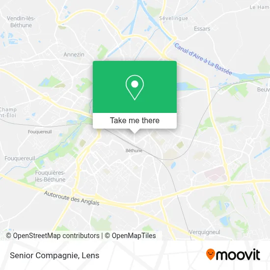 Senior Compagnie map