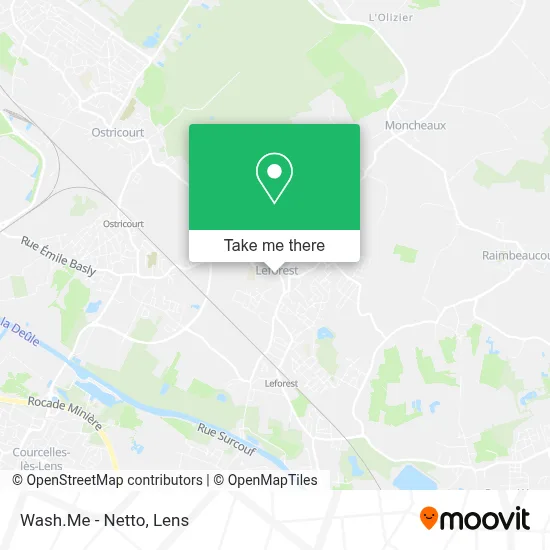 Wash.Me - Netto map