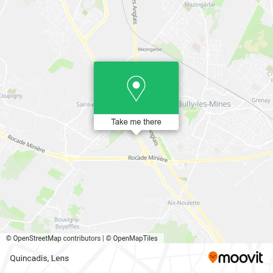 Quincadis map