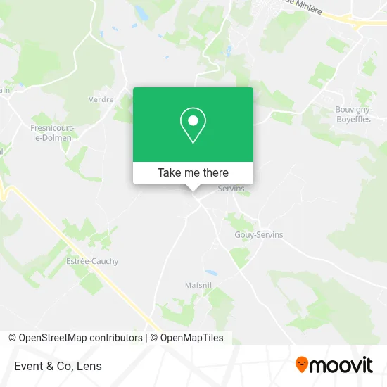 Event & Co map
