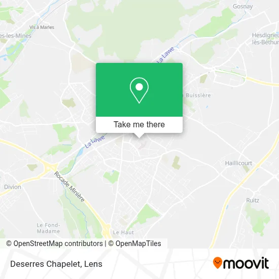Deserres  Chapelet map
