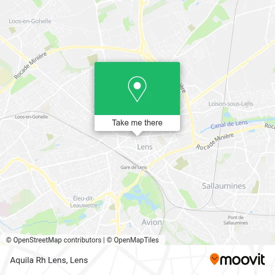 Aquila Rh Lens map