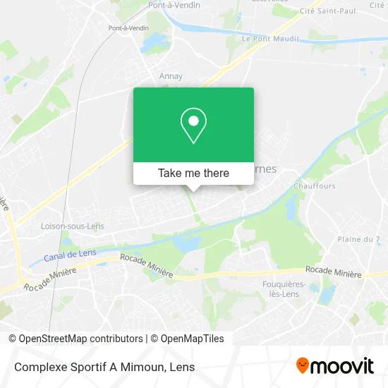 Complexe Sportif A Mimoun map