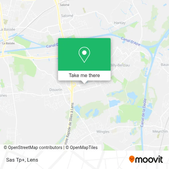 Sas Tp+ map