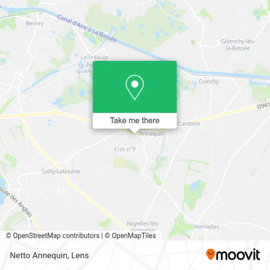 Netto Annequin map
