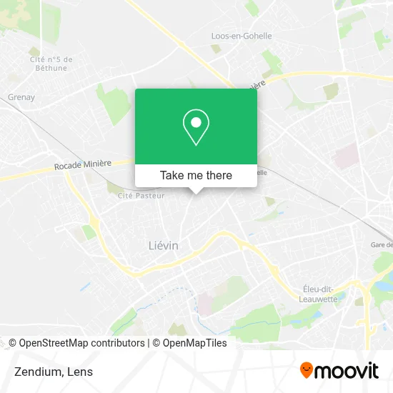 Zendium map