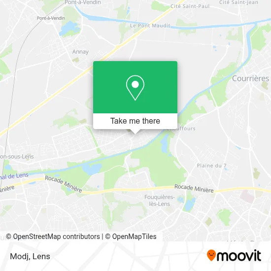 Modj map