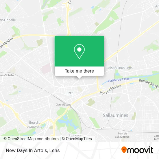 New Days In Artois map