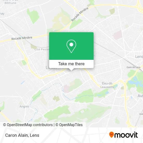 Caron Alain map