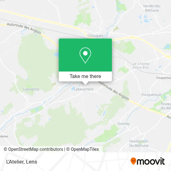 L'Atelier map
