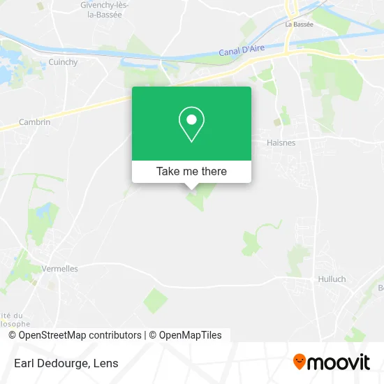 Earl Dedourge map