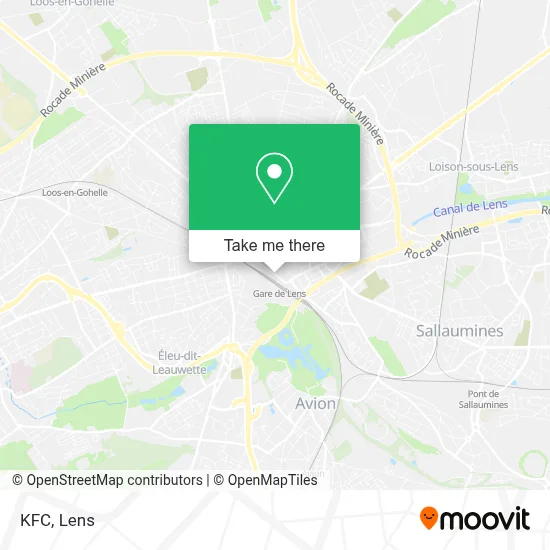 Kfc map