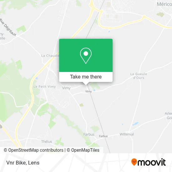 Vnr Bike map