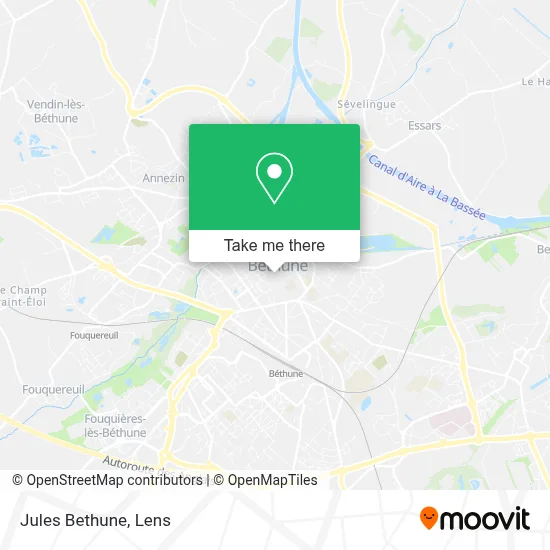Jules Bethune map