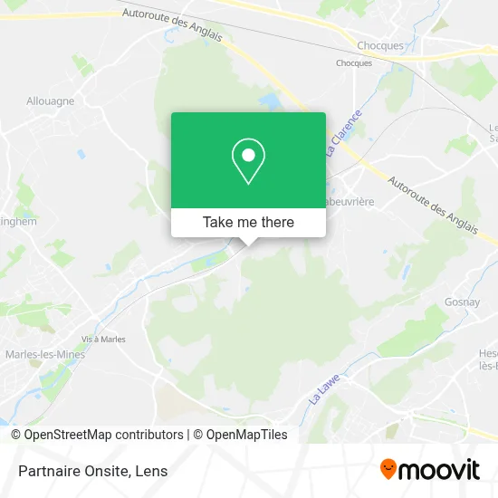 Partnaire Onsite map
