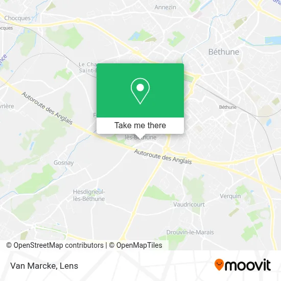 Van Marcke map