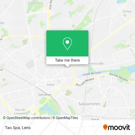 Tao Spa map