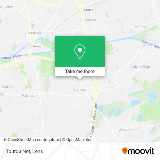 Toutou Net map