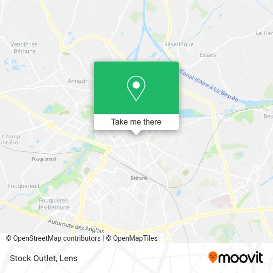Stock Outlet map