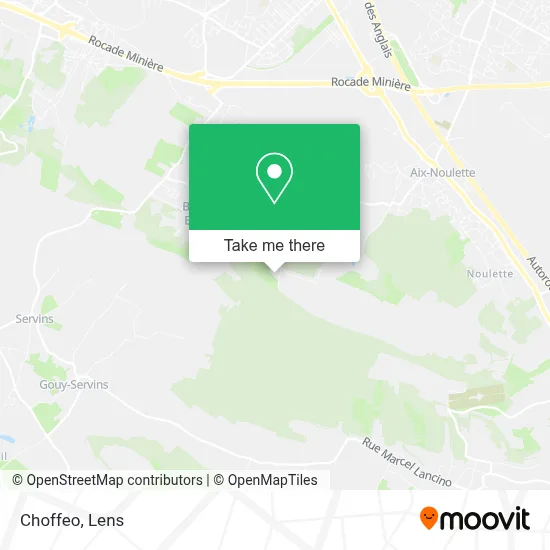 Choffeo map