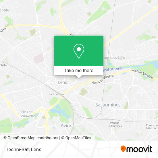 Techni-Bat map