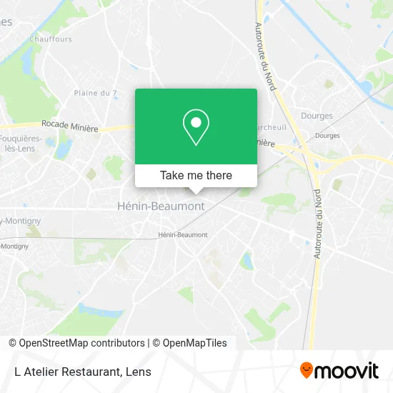 L Atelier Restaurant map