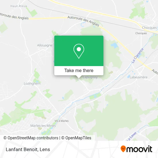 Lanfant Benoit map