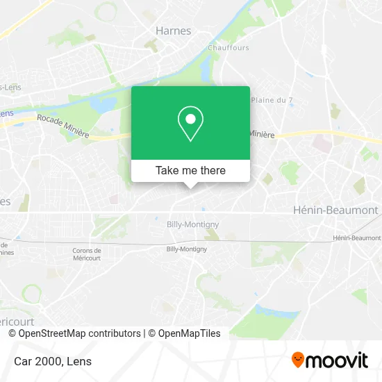 Car 2000 map