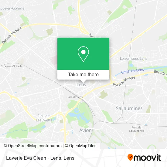 Laverie Eva Clean - Lens map