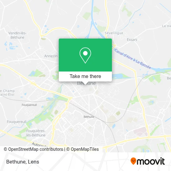 Bethune map