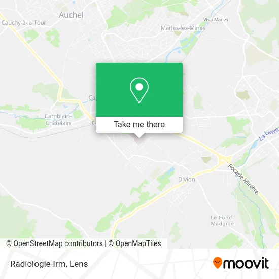 Radiologie-Irm map