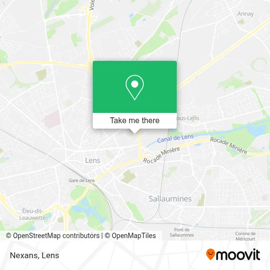 Nexans map