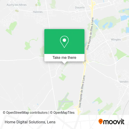 Home Digital Solutions map