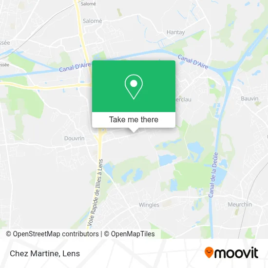 Chez Martine map