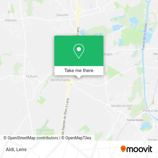 Aldi map