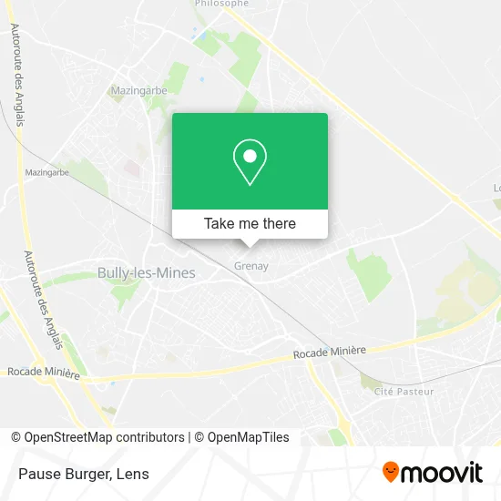 Pause Burger map