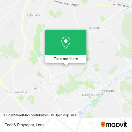 Tech& Playrepar map