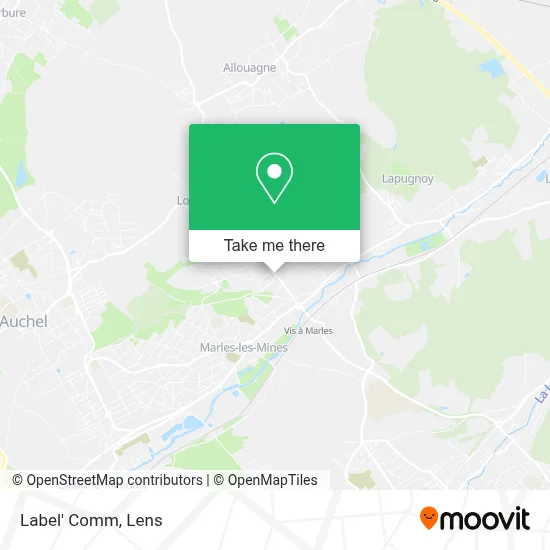 Label' Comm map