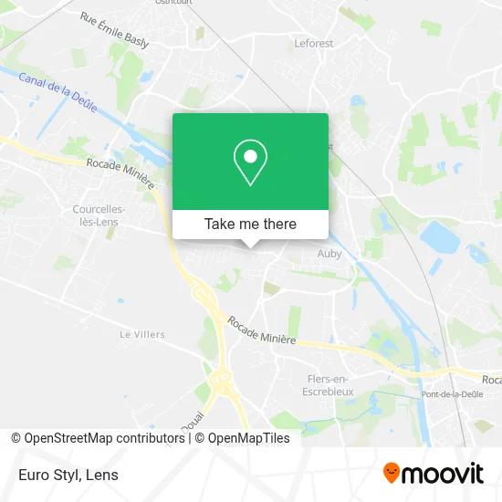 Euro Styl map