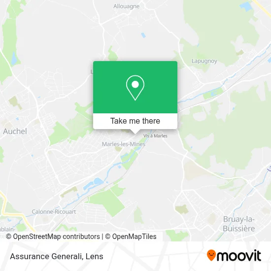 Assurance Generali map