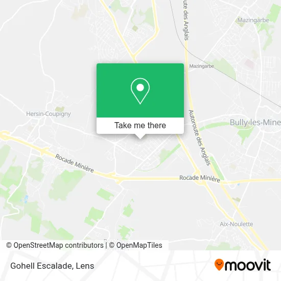 Gohell Escalade map