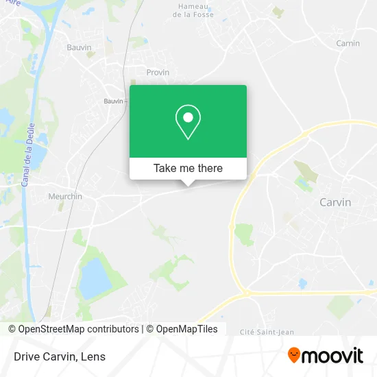 Drive Carvin map