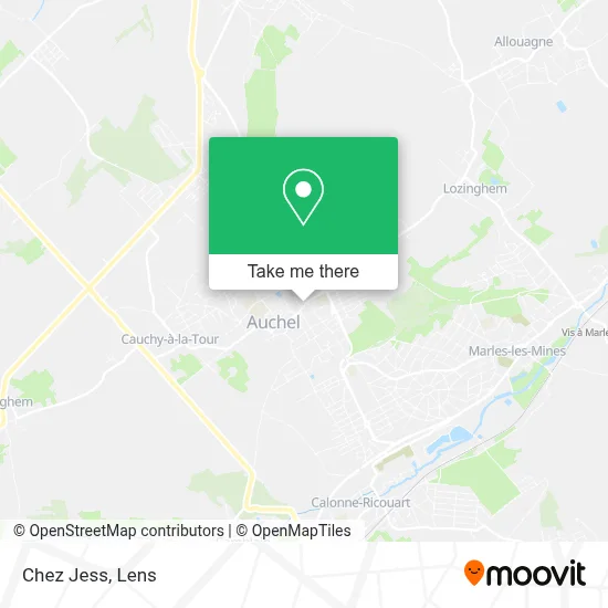 Chez Jess map
