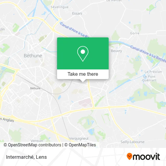 Intermarché map