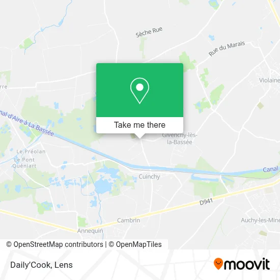 Daily’Cook map